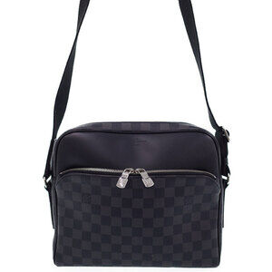 Louis Vuitton Damier Graphite Black Dayton Shoulder Bag